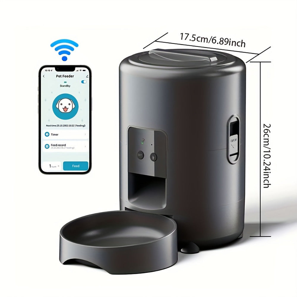 Smart Automatic Pet Feeder with Camera